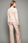  PENDA • Luxury Designer Fashion  • Faille seta silk Jacket • Back