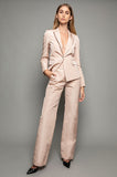  PENDA • Luxury Designer Fashion  • Faille seta silk Jacket • Front