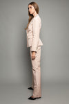  PENDA • Luxury Designer Fashion  • Faille seta silk Pants • Side