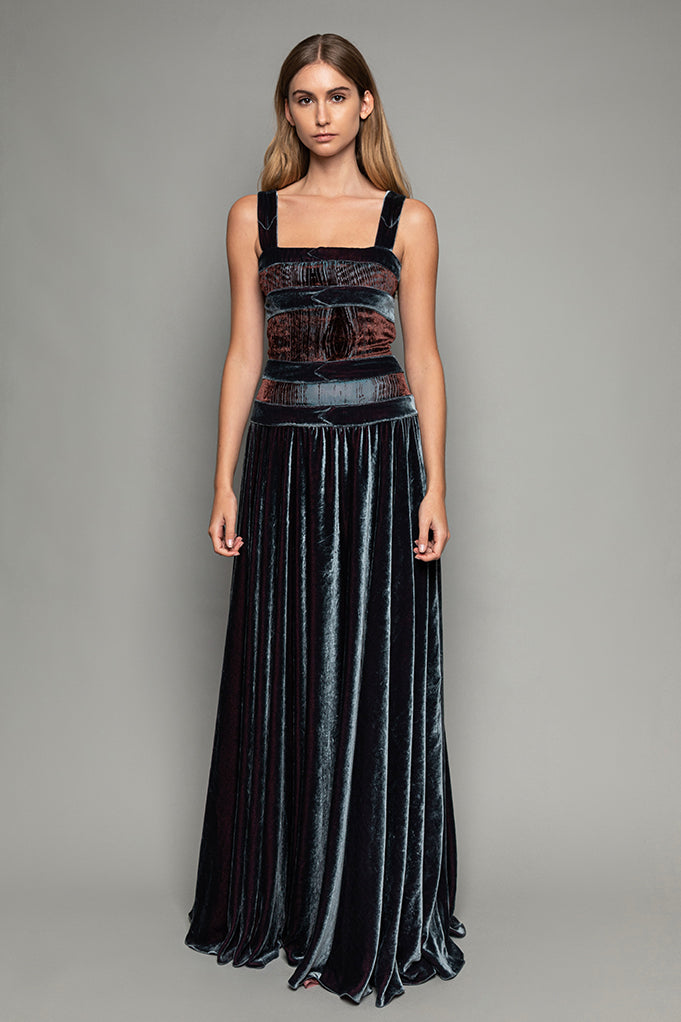 Evening Velvet Dress PENDA • Luxury Designer Brand