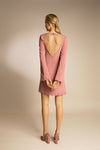  PENDA • Luxury Designer Fashion  • Stretch Crepe de chine dress • Back • SS20