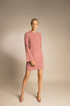  PENDA • Luxury Designer Fashion  • Stretch Crepe de chine dress • Front • SS20
