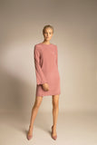  PENDA • Luxury Designer Fashion  • Stretch Crepe de chine dress • Front • SS20